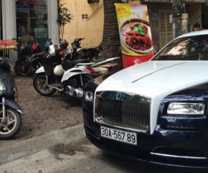 Rolls-Royce Wraith mang biển số đẹp ở Hà Nội