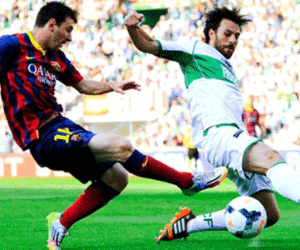 0h00 ngày 25/1, Elche vs Barcelona: Cú poker của “Messi & Co.”