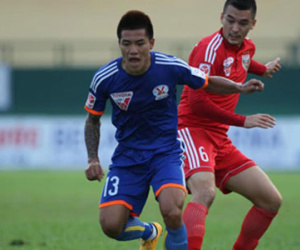 Vòng 5 Toyota V.League 2015: B.BD mất ngôi đầu vào tay Hải Phòng
