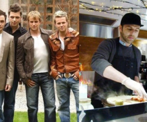 Cựu thành viên Westlife bán bánh, cà phê dạo kiếm sống
