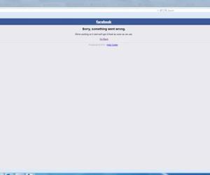 Facebook đã truy cập trở lại sau 1 tiếng mất kết nối