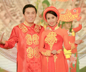 Lam Trường, Cẩm Ly rạng rỡ như cặp đôi mới cưới