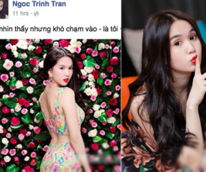 Ngọc Trinh tự nhận mình "khó chạm vào"