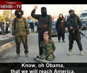 IS dọa chặt đầu Tổng thống Obama