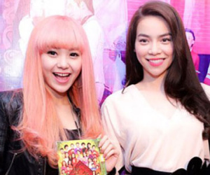 Minh Hằng xinh như búp bê, đọ dáng Hà Hồ