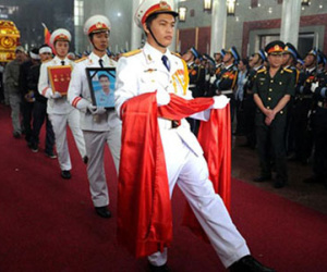 Clip: Đưa thi hài quân nhân hy sinh về Bình Hưng Hoà