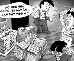 Tết đến, doanh nghiệp khổ vì nạn... xin tiền