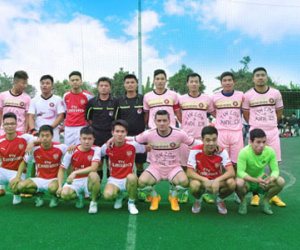 ĐKVĐ giải "phủi" FC Tin lớn & Anh em sát cánh cùng nghệ sỹ Hán Văn Tình