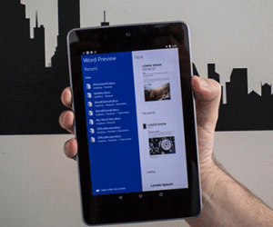 Microsoft Office chính thức lên máy tính bảng Android