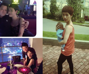 Trà My Idol lần đầu khoe ảnh bế con trai đầu lòng