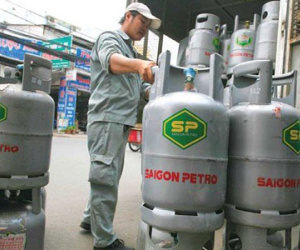 Gas tăng giá thêm 5.000 đồng/bình 12kg