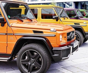 Bộ sưu tập màu sắc nổi loạn của Mercedes-Benz G-Class