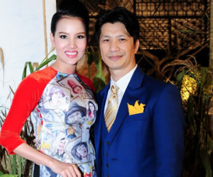 Dustin Nguyễn - BB Phạm lần đầu xuất hiện sau đám cưới