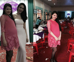 Em gái Công Vinh đã sinh con gái đầu lòng