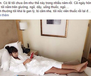 Hà Anh hạnh phúc vì được bạn trai chăm lúc sốt cao