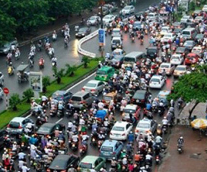 Hà Nội ban hành mức phí sử dụng đường bộ theo đầu phương tiện