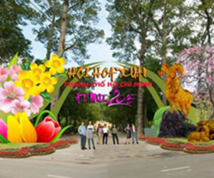 Hội hoa xuân 2015 bắt đầu mở cửa từ 13-2