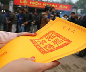 Lễ hội Khai ấn Đền Trần 2015 phục dựng đầy đủ nghi lễ truyền thống