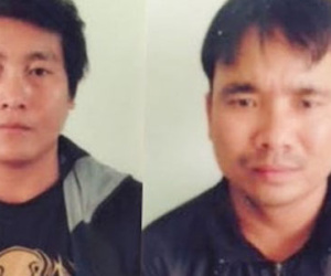 Bắt hai gã đàn ông dọa cắt cổ con nợ