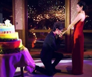 Chương Tử Di bất ngờ được cầu hôn công khai