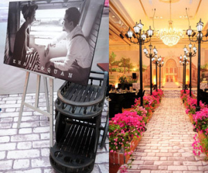 Không gian tiệc cưới đậm chất Sài Gòn 1950 của Ngân Khánh