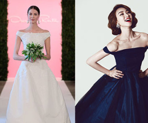 Ngân Khánh mặc váy cưới Oscar de la Renta gần 200 triệu đồng