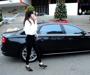 Audi A8L của Hà Hồ có thể tăng tốc lên 100 km/h trong 5 giây