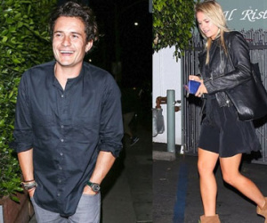 Orlando Bloom hẹn hò người đẹp tóc vàng sau tin yêu Demi Moore