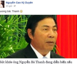 Sao Việt đau xót trước sự ra đi của ông Nguyễn Bá Thanh