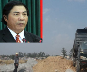 Cận cảnh nơi an táng ông Nguyễn Bá Thanh