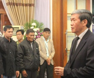 Ông Đinh Thế Huynh, Đinh La Thăng tiễn biệt ông Nguyễn Bá Thanh