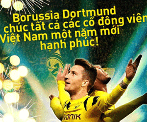 Dortmund gửi lời chúc Tết Việt Nam