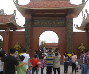 "Nghẹt thở" tại Thiền Viện Trúc Lâm Phương Nam