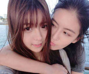 Cặp đồng tính nữ quá xinh khiến bao chàng trai Trung Quốc "nhói lòng"