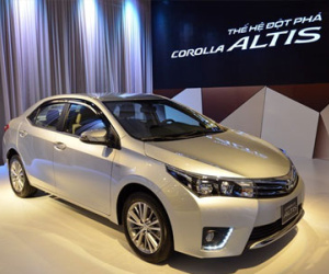 Bảng giá xe Toyota chính hãng tại Việt Nam