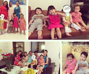 Công Vinh - Thủy Tiên nhất quyết giấu mặt con gái Bánh Gạo
