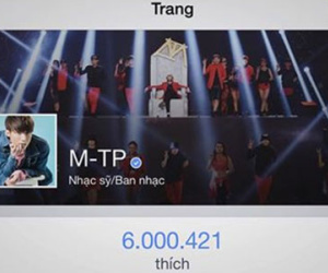 Sơn Tùng MTP cảm ơn fan khi fanpage đạt hơn 6 triệu lượt like