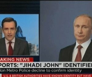 CNN xin lỗi vì nhầm hình ảnh ông Putin là “đao phủ IS“