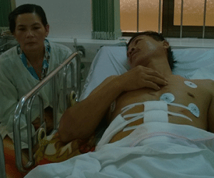 Cứu sống bệnh nhân bị con đâm thủng gan, thận