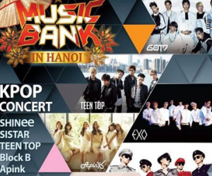 Vé Music Bank Hà Nội từ 300 nghìn đồng
