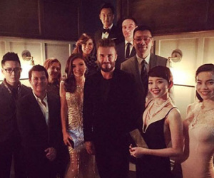 Beckham đăng ảnh chụp với Hà Hồ, Tóc Tiên ở London gây bão Facebook
