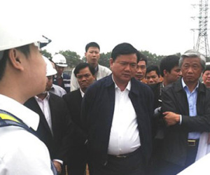 Bộ trưởng Đinh La Thăng dọa "trảm" chủ đầu tư QL 38