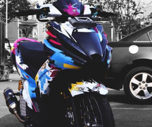Nouvo SX độ dàn áo kỷ niệm năm Ất Mùi của biker Sài Gòn