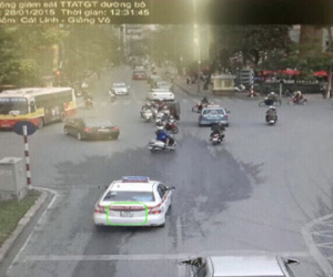 Camera giao thông "tố", 69 trường hợp bị phạt nguội