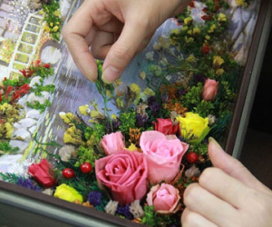10 triệu đồng một bức tranh 3D hoa khô dịp 8/3
