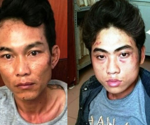Bắt 2 kẻ cắt cổ, cướp tài sản của một phụ nữ ở Sài Gòn
