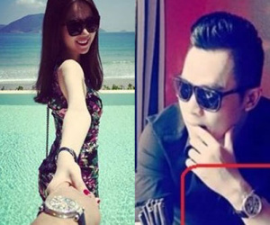 "Lật tẩy" người yêu Ngọc Trinh qua chiếc đồng hồ