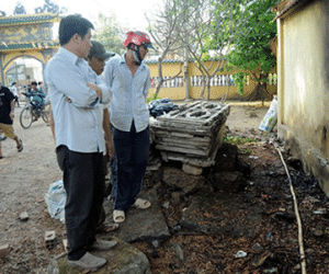 Một phụ nữ tự thiêu trong chùa