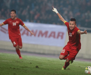 Clip: Olympic Việt Nam 1-0 Olympic Indonesia