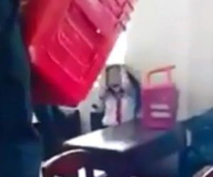 Đã xác minh được nữ sinh bị ném ghế dã man vào mặt tại Trà Vinh
